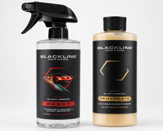 BLACKLINE Cleaner Reset & Leather Conditioner Care Kit